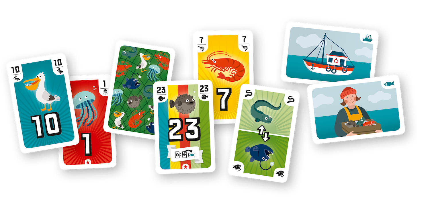 Fischen_ZWEI_Karten_rgb FTW?! Spielkarten